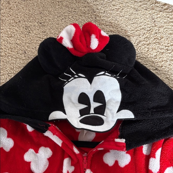 Disney Red and White Apparel Adult Onsie - Picture 4 of 5